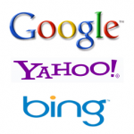 Search Engine Logos Google Yahoo Bing