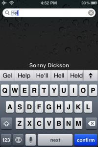 Sonn Dickson Autocorrect Keyboard